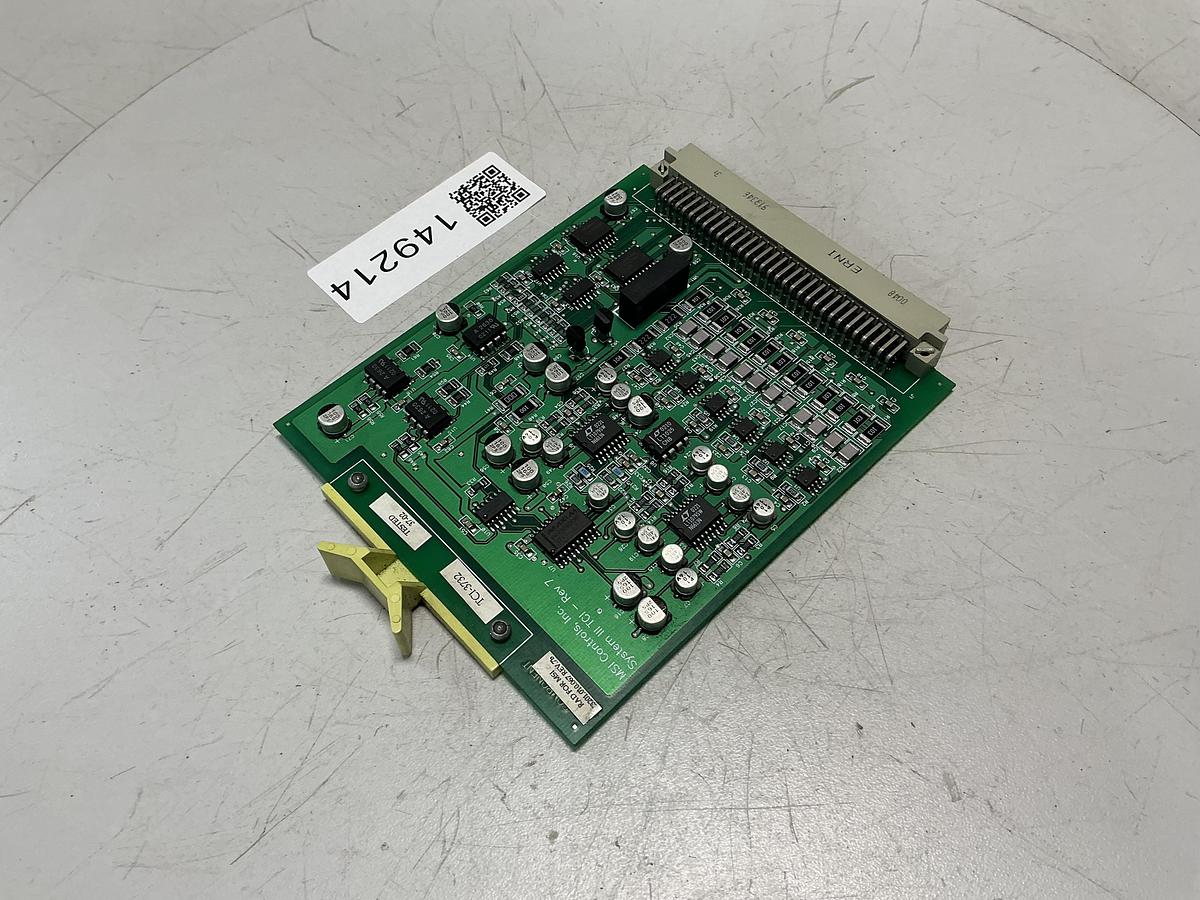 Used MSI CONTROLS C3201.010.067