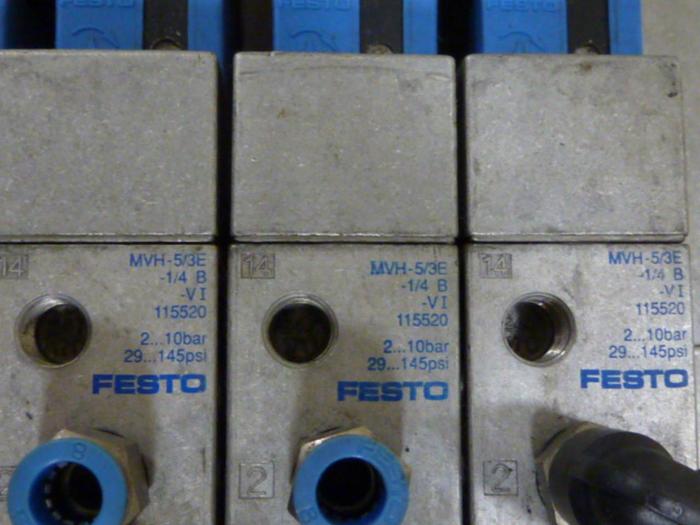 Used FESTO Control Block / Valve Terminal IFB8-02 #52744