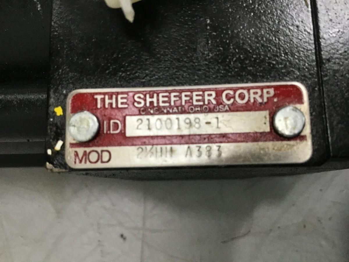 Used SHEFFER Cylinder 21/2HH A383 #125291