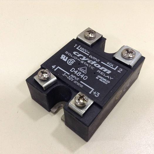 Used CRYDOM Solid State Relay D4840 #84478