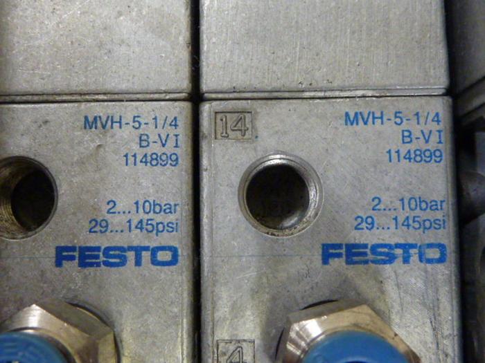 Used FESTO Control Block / Valve Terminal IFB8-02 #52875