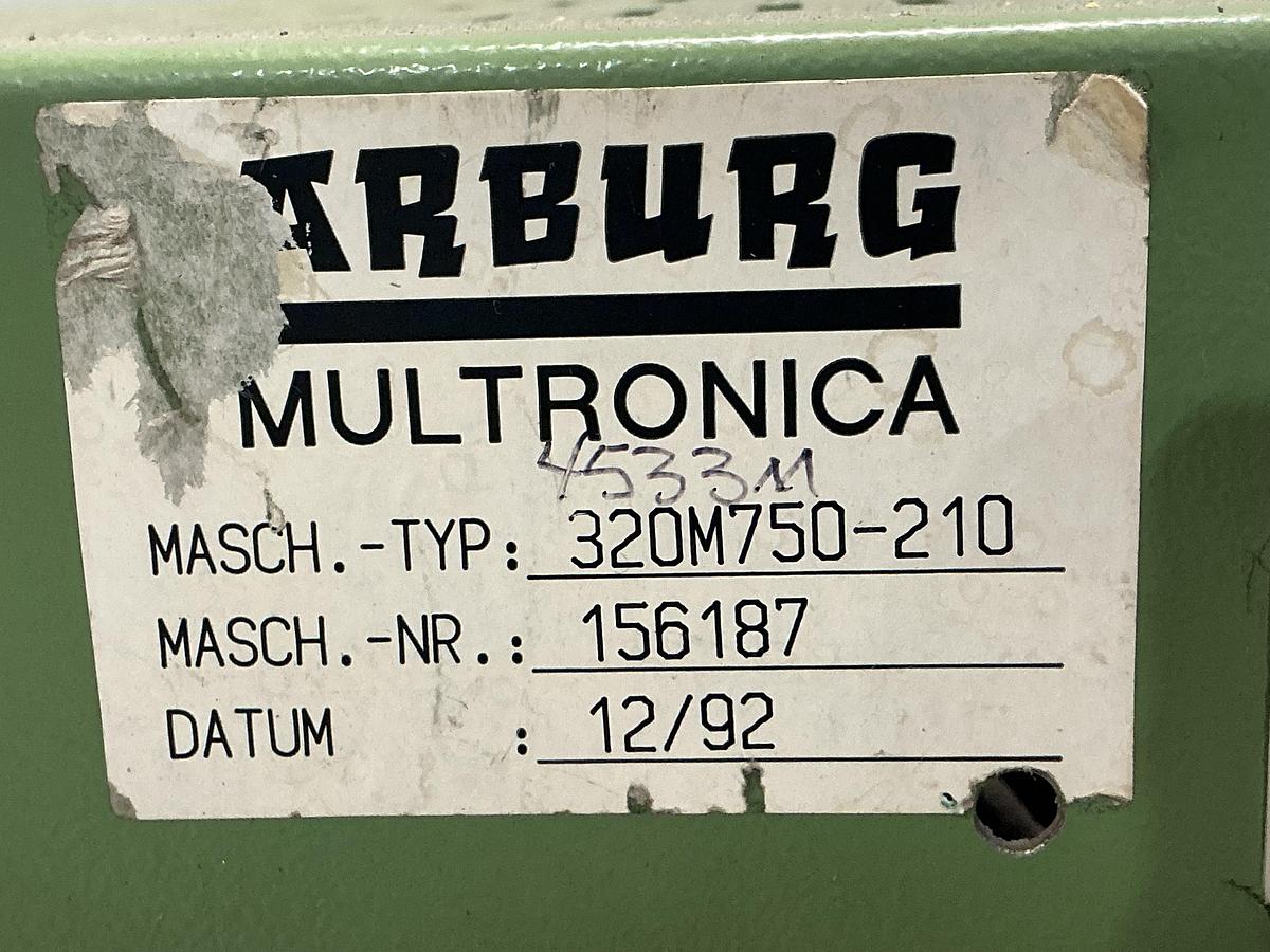 Used ARBURG 320M750-210