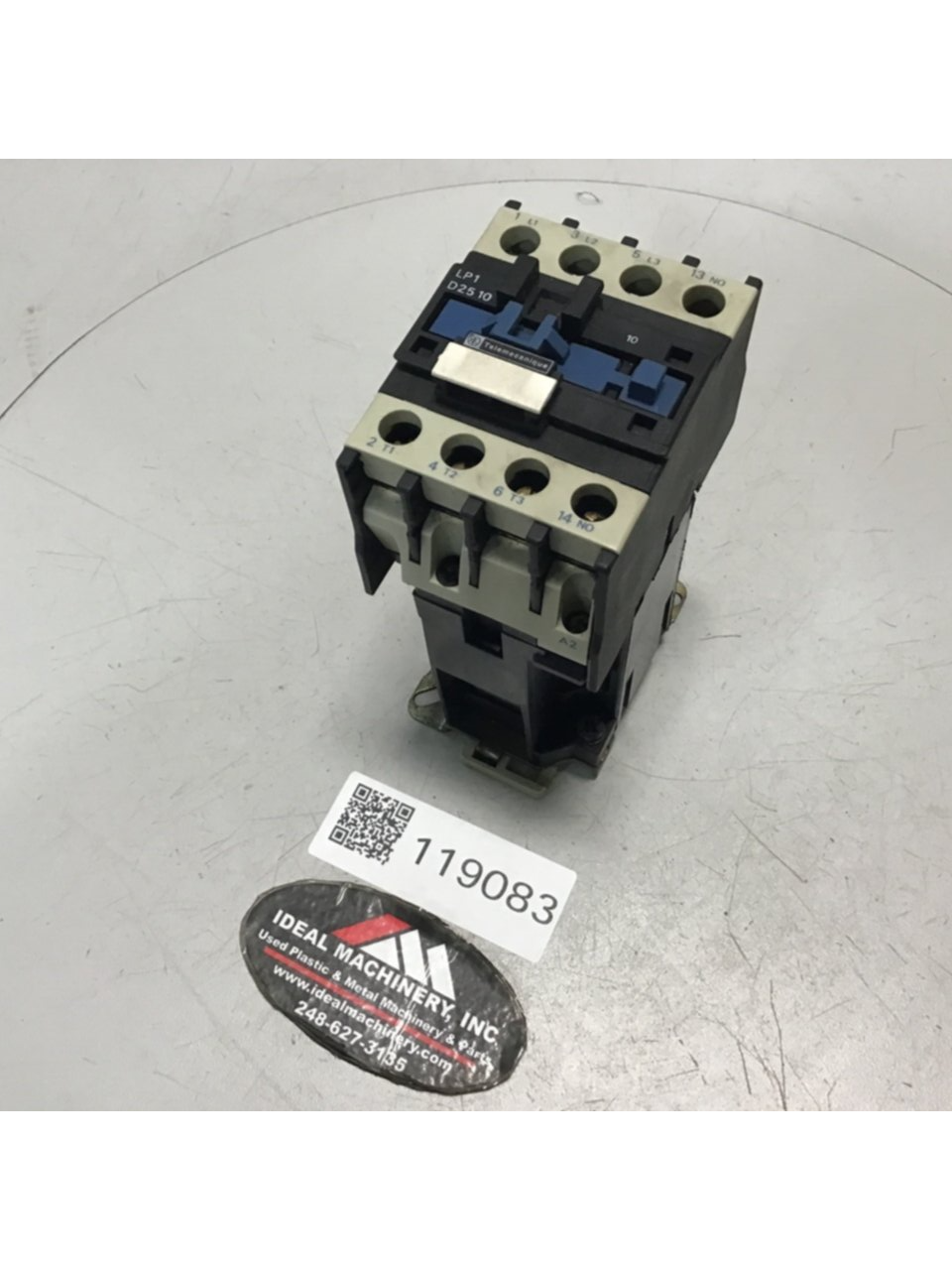 Used TELEMECANIQUE Contactor LP1D2510 Used