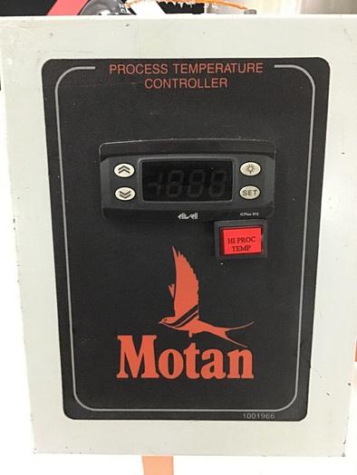 Used MOTAN Drying Hopper w/ Booster Heater BH/240V/1+2 KW Used