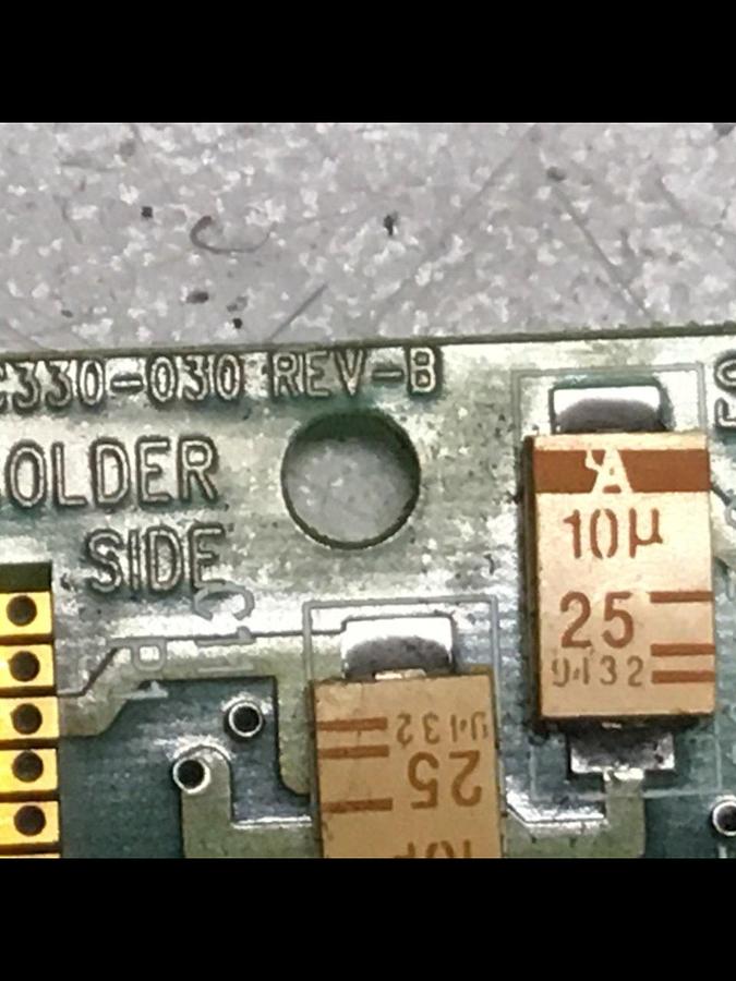 Used VAN DORN Sequencer Circuit Board PC330-029 330-029 #117734