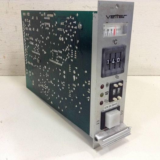 Used VETTER Hot Runner Control Card RC 911 T/HN #87739
