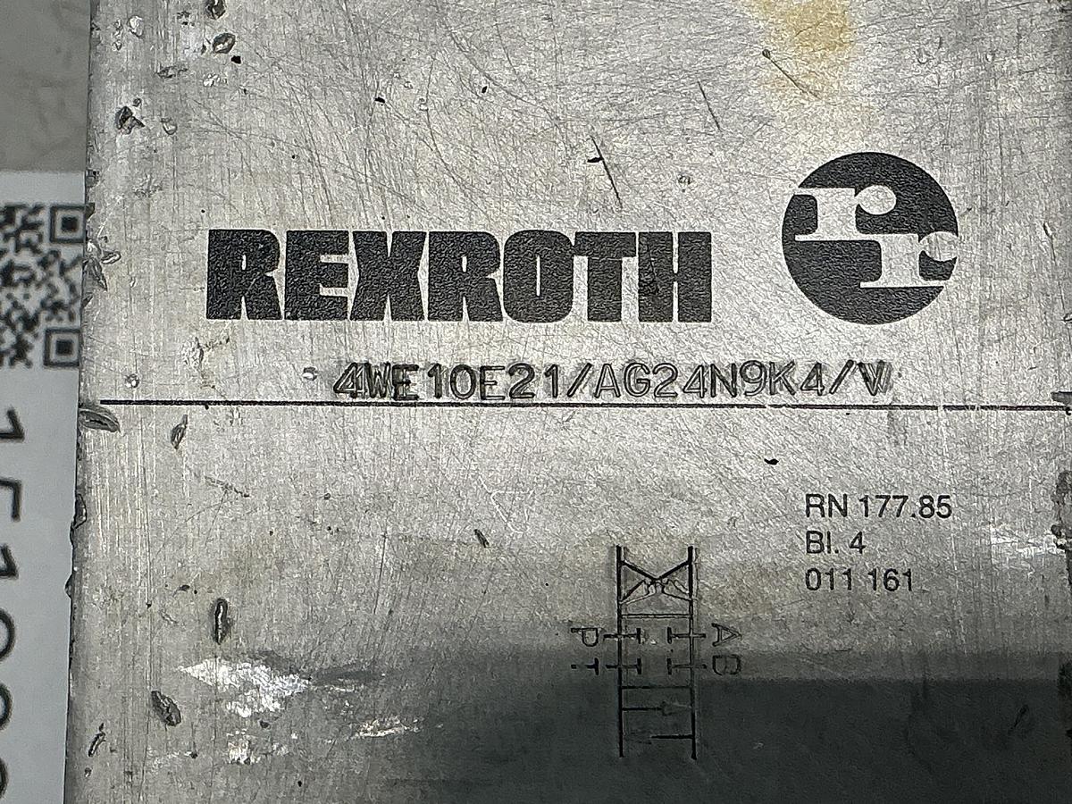 Used REXROTH 4WE10E21/AG24N9K4/V