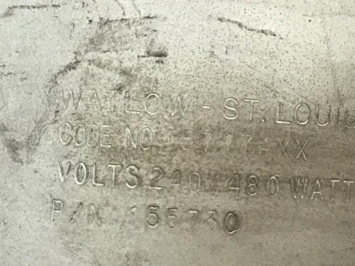 Used WATLOW 1520 Watt Heater Band 15717AXX #125692