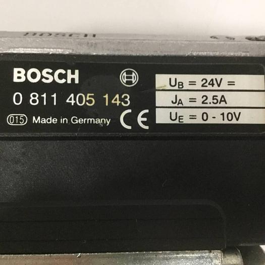 Used BOSCH Valve 0 811 403 108 SERVO Used