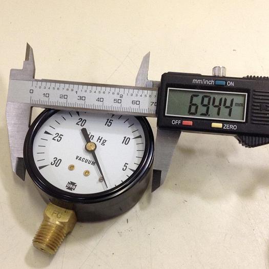 US GAUGE Vacuum Pressure Gauge 171222A #83889