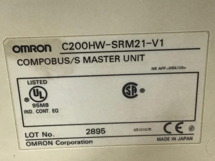 Used OMRON Module C200HW-SRM21-V1 #122625