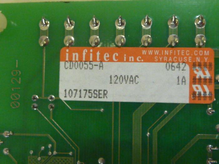 Used INFITEC Circuit Board CD0055-A #63230