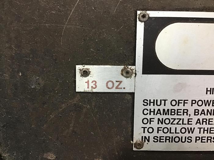 Used CINCINNATI MILACRON VH250-13 / IU 13 Oz Injection Unit Used #143966