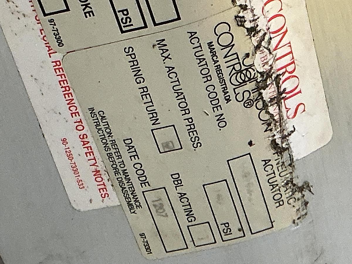 Used BRAY C1/ND1/416SS/EPDM