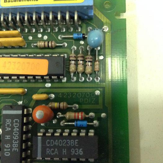 Used SCHLEICHER Circuit Board 42320700 #78502