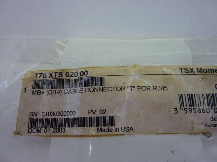 SCHNEIDER AUTOMATION INC Modbus Connector 170-XTS-250-00 #8688