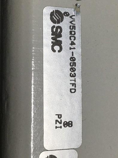 Used SMC Pneumatic Valve & Manifold VV5QC41-0503TFD #112959