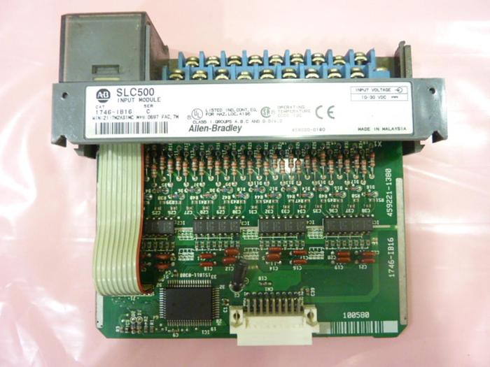Used ALLEN BRADLEY Input Module 1746-IB16 SER C #51315