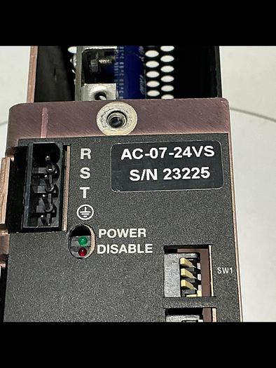 Used MTS SYSTEMS CO AC-07-24VS