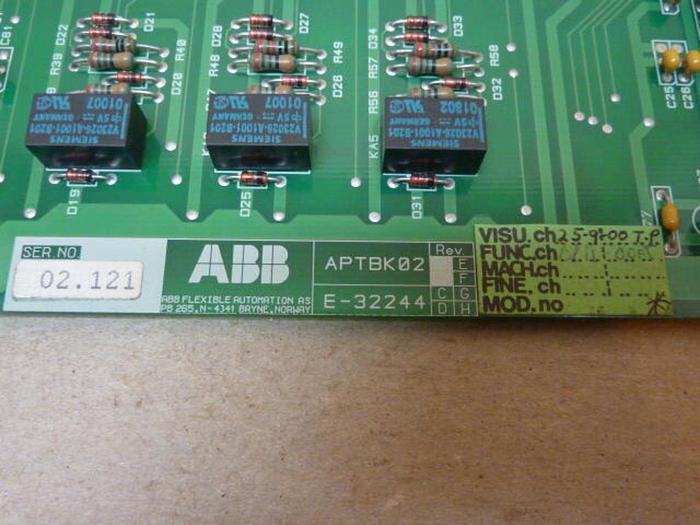 Used ABB Output Module Board APTBK02 Used