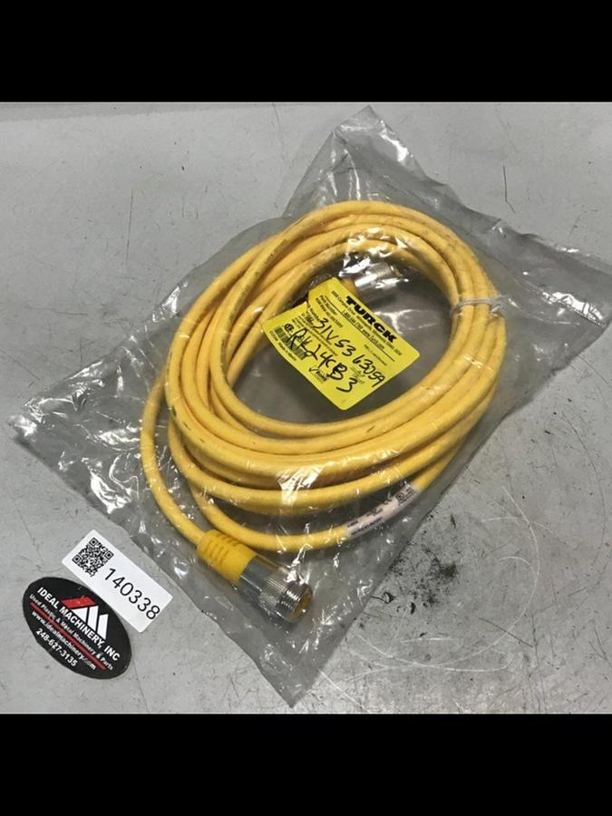 Used TURCK ELEKTRONIK Minifast Double Ended Cable RSM RKM 461-6M USED