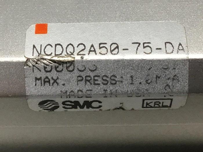 Used SMC Cylinder NCDQ2A50-75-DA-K00033 #124217