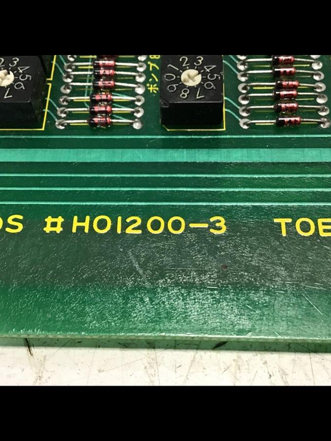 Used TOSHIBA Circuit Board H01200-3 Used