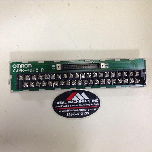 Used OMRON Breakout Board Terminal XW2B-40F5-P #76951