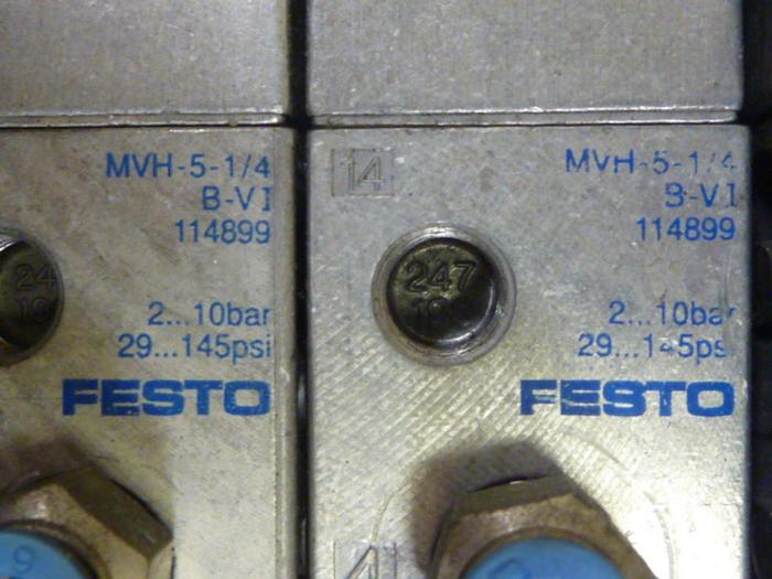 Used FESTO Control Block / Valve Terminal IFB8-02 #61267