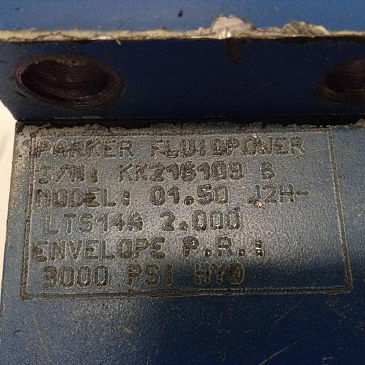 Used PARKER Cylinder 01.50 12H-LTS14A 2.000 Used