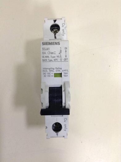 Used SIEMENS 8 Amp Circuit Breaker 5SJ4108-7HG40 #86046