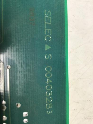 Used SELEC Circuit Board 00403283 #141685