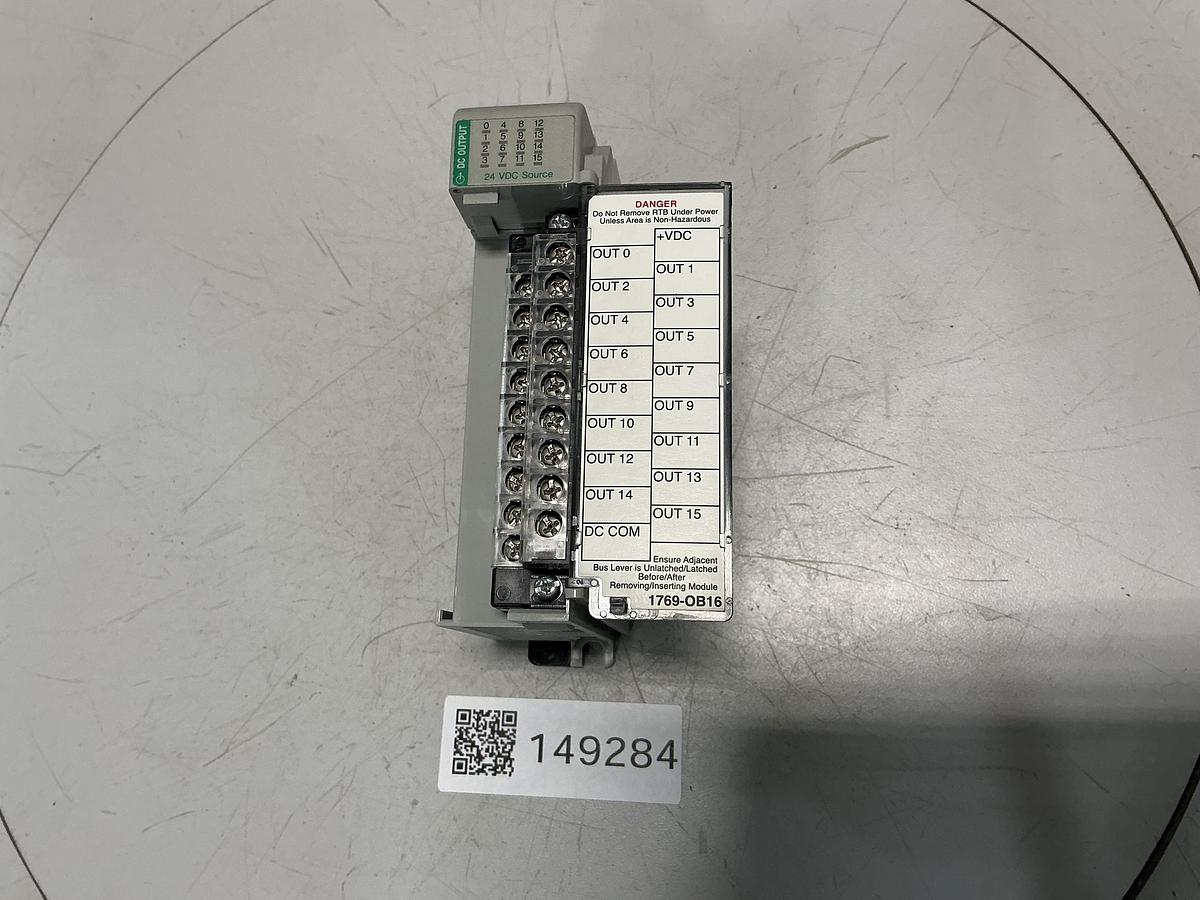 Used ALLEN BRADLEY 1769-OB16 SER B