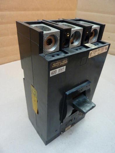 Used SQUARE D 400 Amp Circuit Breaker LAL3640032M #30192