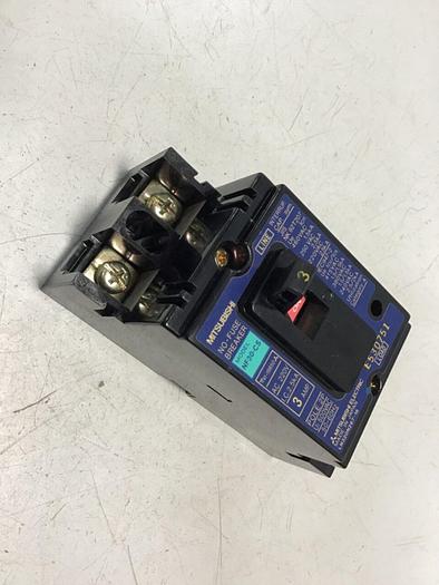 Used MITSUBISHI 3 Amp Circuit Breaker NF30-CS-3 #125463