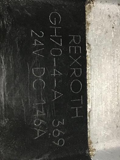 Used REXROTH Valve 4WE10J21/AG24NZ45V #137272