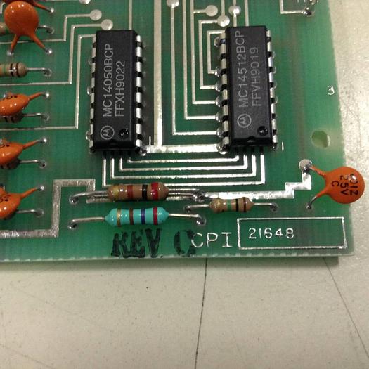 Used SCI Circuit Board 21648 REV C #81706