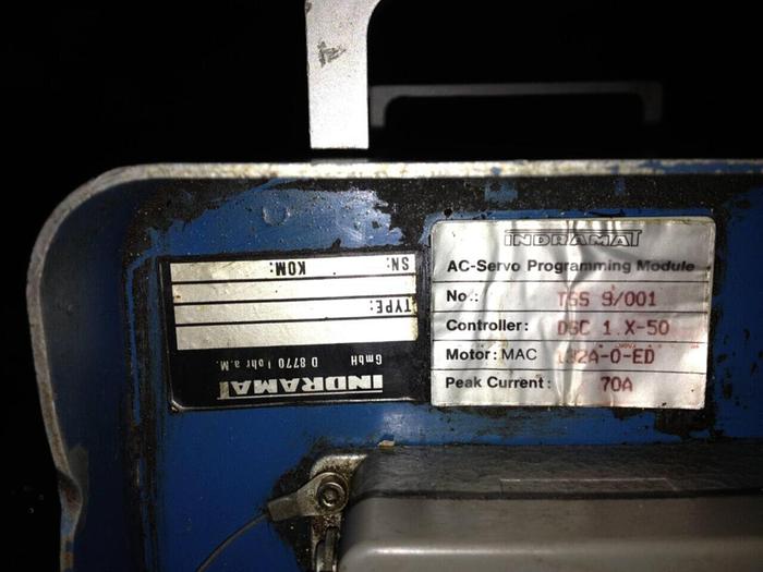 Used INDRAMAT AC-Servo Programming Module DSC1.X-50 #34600