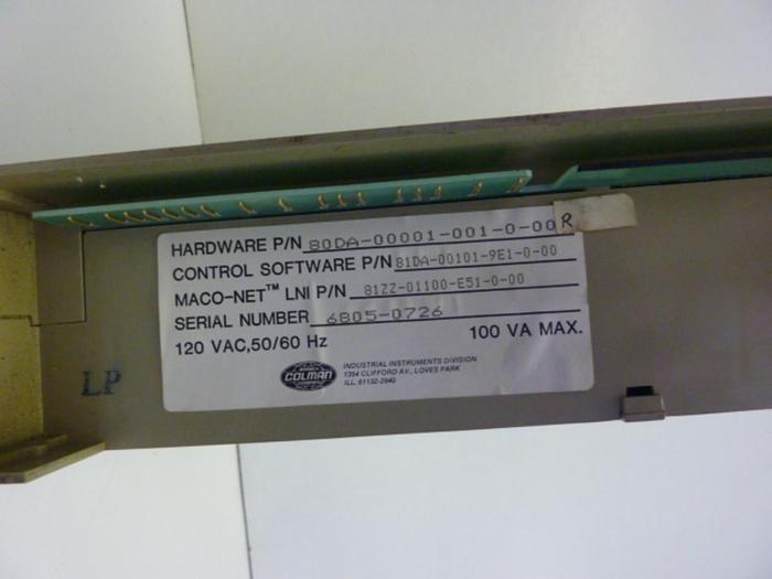 Used BARBER COLMAN Process Module MACO 8000 80DA-00001-001-0-00 Used
