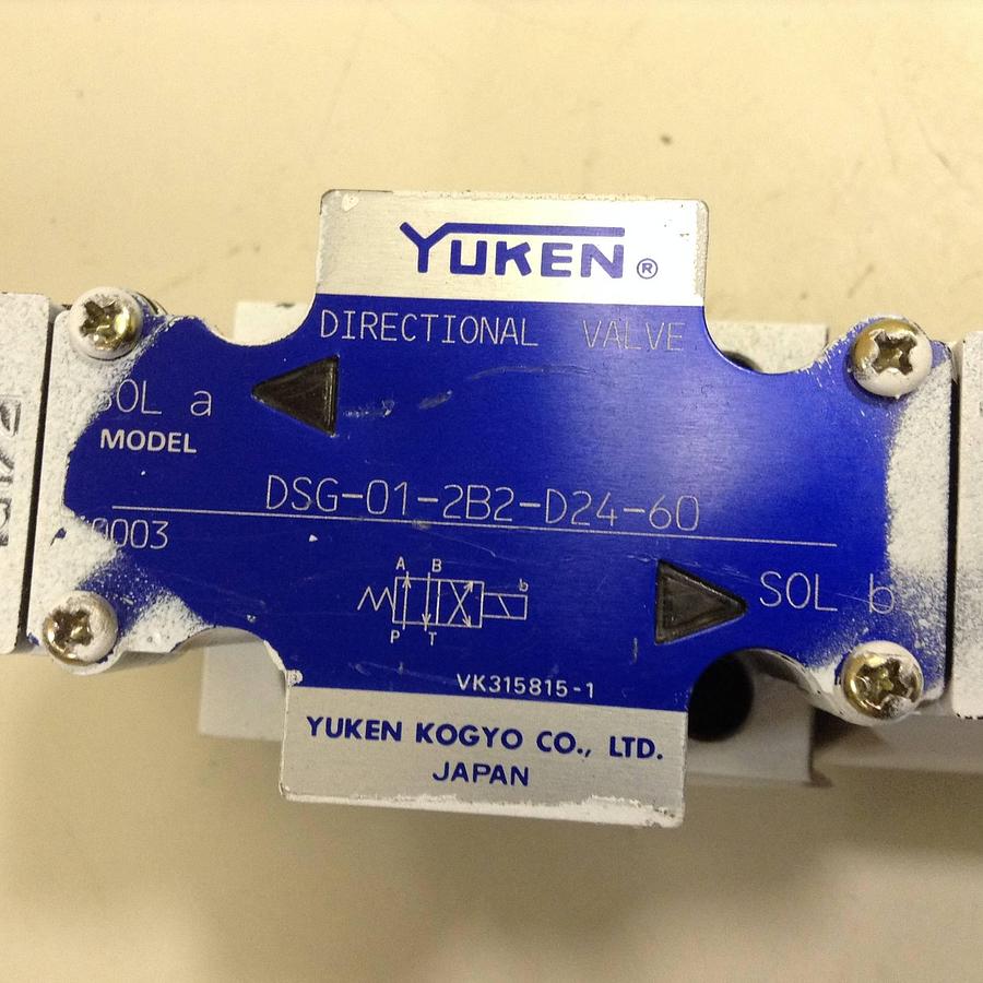 Used YUKEN Directional Valve DSG-01-2B2-D24-60 USED