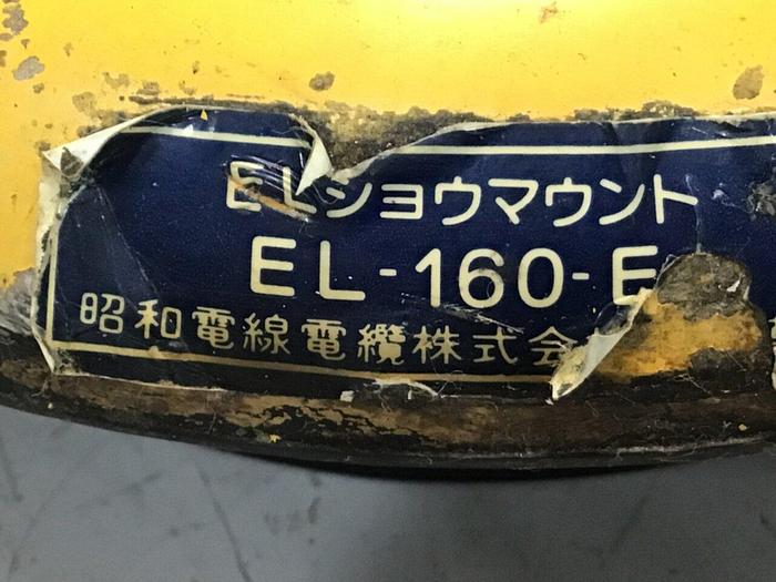 Used DENKI Leveling Mount Pad 6 Inch EL-160-E #122676