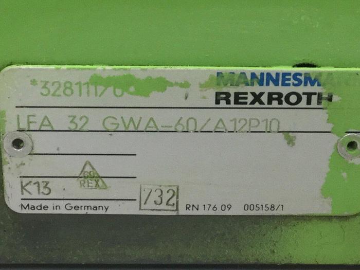 Used REXROTH Valve LFA32GWA60A12P10 #105655