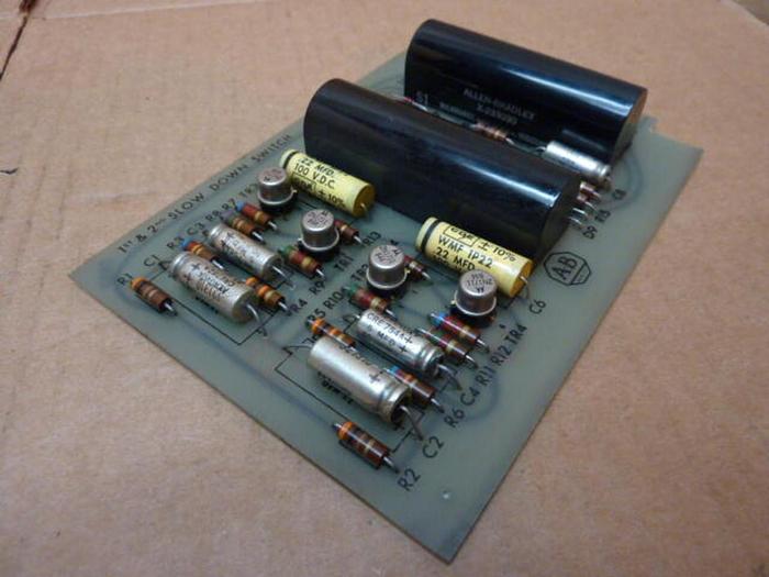 Used ALLEN BRADLEY Slow Down Switch Board X-233225 #27115