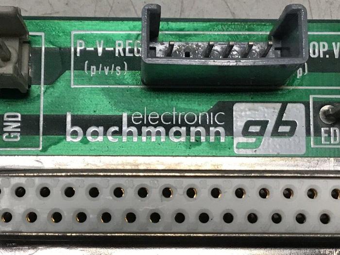 Used BACHMANN ELECTRONIC Circuit Board CVA5001001A #136934