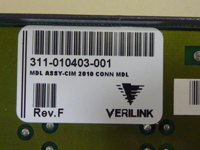 Used VERILINK Circuit Board CIM 2010 SI #55672