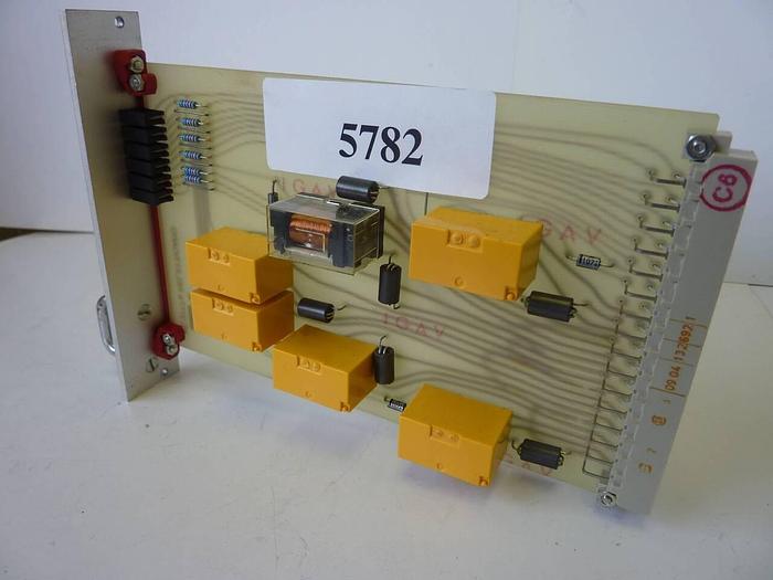 Used MOVOMATIC Relay Board PC 3117B #5782