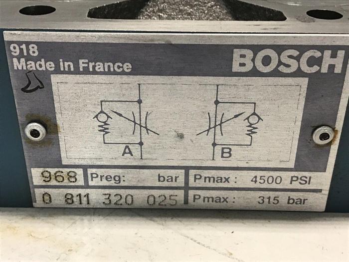 Used BOSCH Valve 0 811 320 025 USED