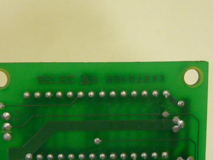 Used SELEC Circuit Board 00401277 #65311