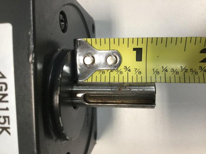 Used ORIENTAL MOTOR Gearhead 4GN15K Used