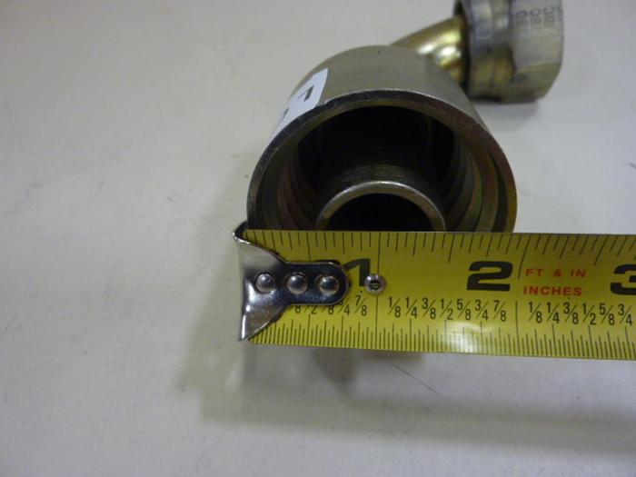 Used PARKER Hydraulic Fitting 1J9711-16-16 #65901